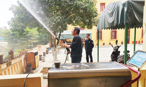 柴油型移動細水霧入駐廣西柳州兩大抗戰遺址