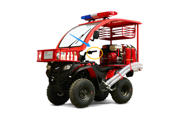 手把式四輪消防摩托車 手把式四輪消防摩托車