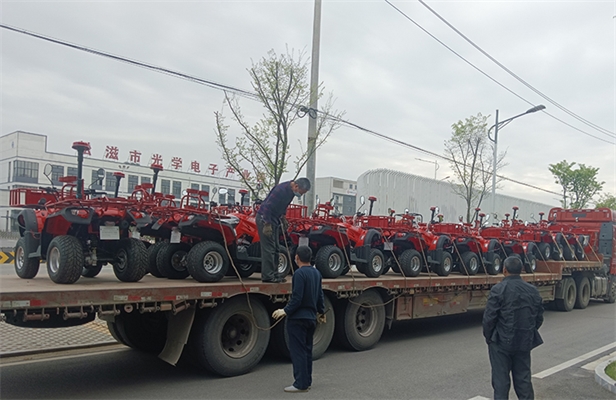 15輛消防摩托車前往眉山市彭山區應急管理局